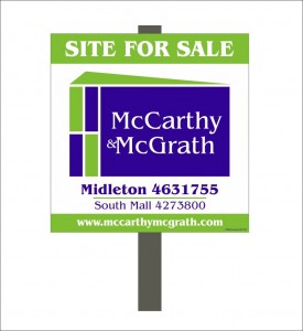 McCarthy McGrath Site for sale sign